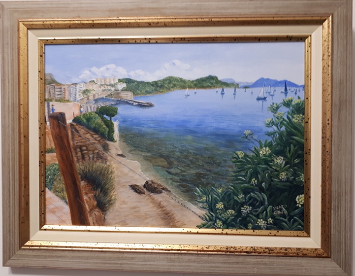 peinture jour-de-regate-a-toulon-peinture-acrylique