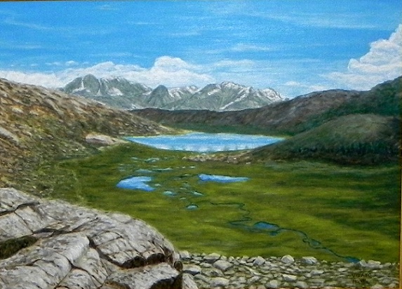 Lac de Nino-acrílico-lienzo-8p(46x33)